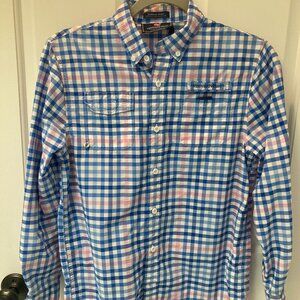 Vineyard Vines Button Down Performance Shirt Youth Medium